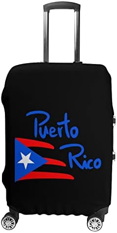 דגל של פורטו ריקו מטען כיסוי מצחיק נסיעות מזוודת מגן מטען מקרה כיסוי