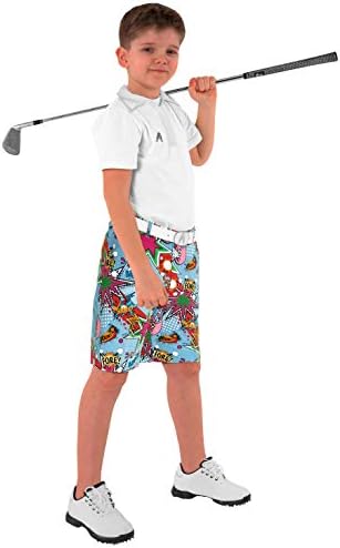 ילדים מלכותיים וילדים מדהימים מכנסיים קצרים גולף מצחיקים