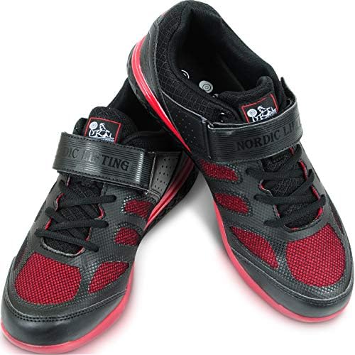 מיני צעד - צרור שחור עם נעליים Venja מידה 9 - אדום שחור
