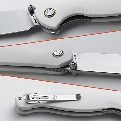 סכין כיס סכין קיפול לברדור סכין סכין לגברים עם להב סאטן בגודל 3.74 אינץ