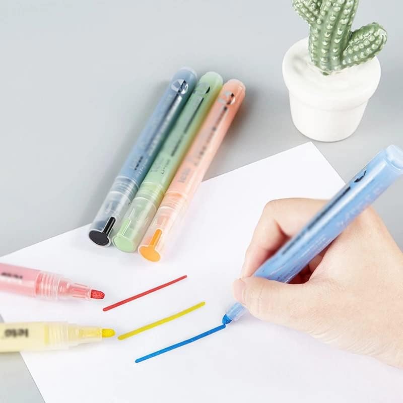 צבעי וולנוטה סמני צבע אקריליים עטים לצביעת סלע בד אבן בד זכוכית עץ זכוכית מתכתית ציור נייר קרמיקה DIY מלאכות