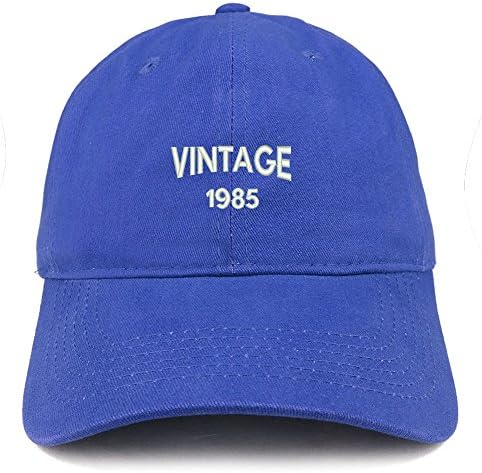 טרנדי הלבשה חנות קטן בציר 1985 רקום 38 יום הולדת מתכוונן כותנה כובע