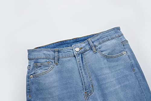 מכנסי ג'ינס ג'ינס רזים רזים רזים מתאימים