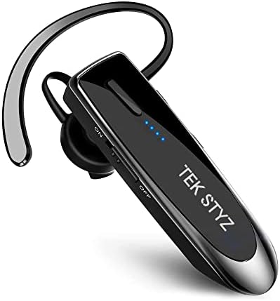 אוזניות Tek Styz התואמות ל- Dell XPS 13 L421X ב- Bluetooth 5.0 אוזני אלחוטיות, IPX3 אטום למים, מיקרופונים