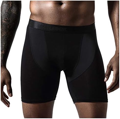 בוקסר לגברים חבילה רזה סקסי תחתונים לנשימה ספורט ייבוש מכנסיים ארוך מהיר גברים של שטוח תחתונים לא