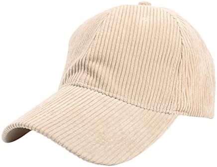 בציר אופנה קורדרוי כובע מצחיות נהג משאית כובע רגיל בייסבול כובע ניטראלי כובעי כובעי מגן קיץ מוצק בייסבול כובעים