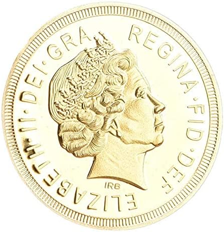 חדש לשנת 2015 השריף הבריטי מצופה זהב מטבע זיכרון מטבע קווין קווין גיבור תג דרקון הרים פלדין קישוטי קישוטי קישודים מתנות