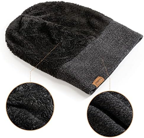 כובע כובע כובע גברים נשים חורף תרמית כובעי באזיקים לסרוג גולגולת כובע חם מתנות